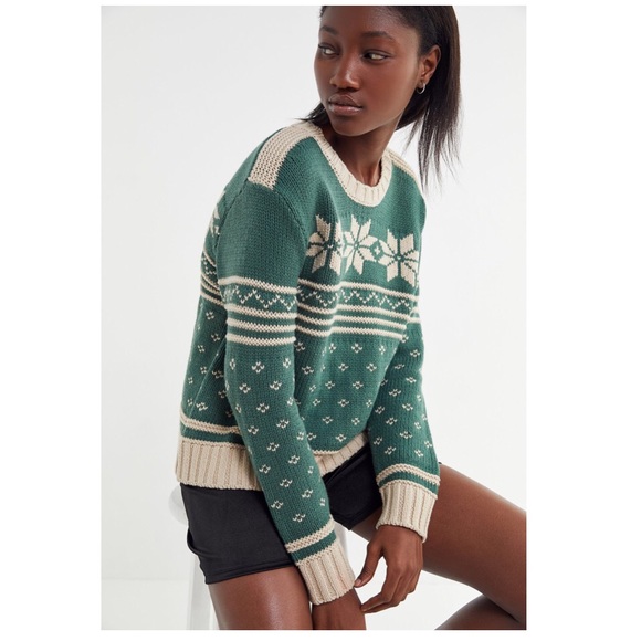 UO Winter Fair Isle Sweater